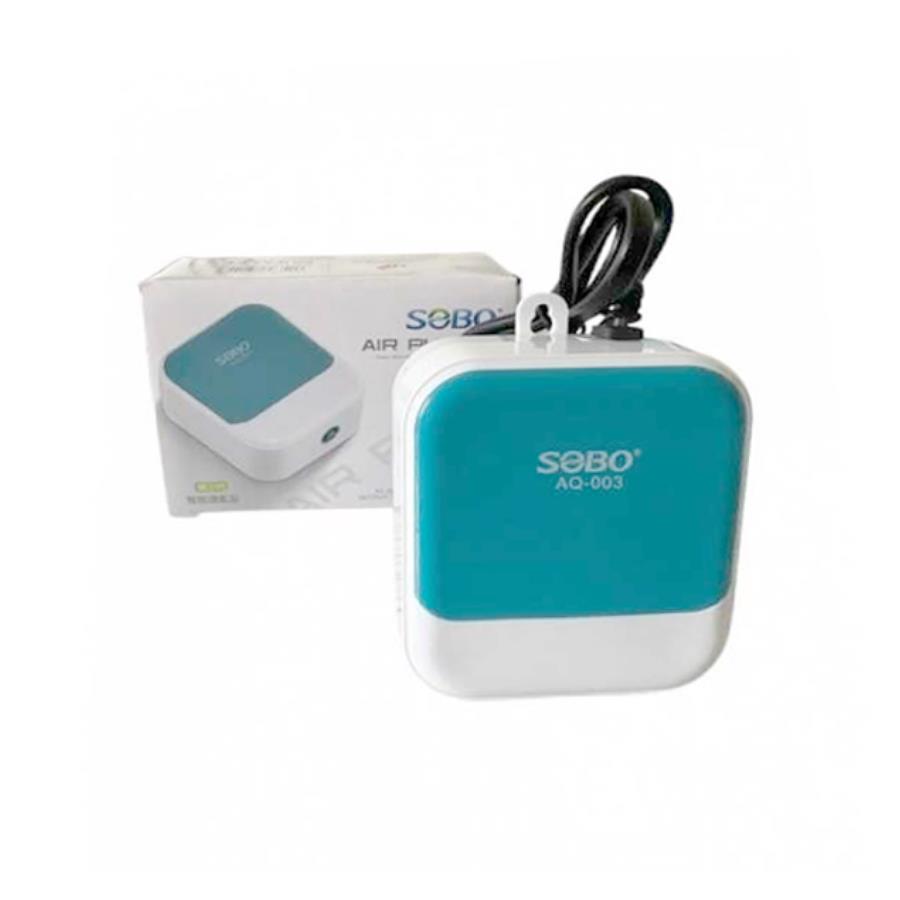 [745-AQ-003] Sobo Hava Motoru Tek Çıkışlı 3W 3 Lt/Min