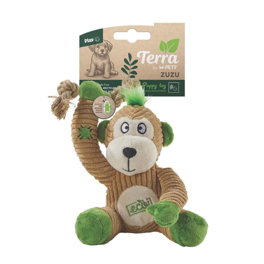 [10661099] M-Pets Terra Eco Zuzu Puppy Köpek Oyuncağı