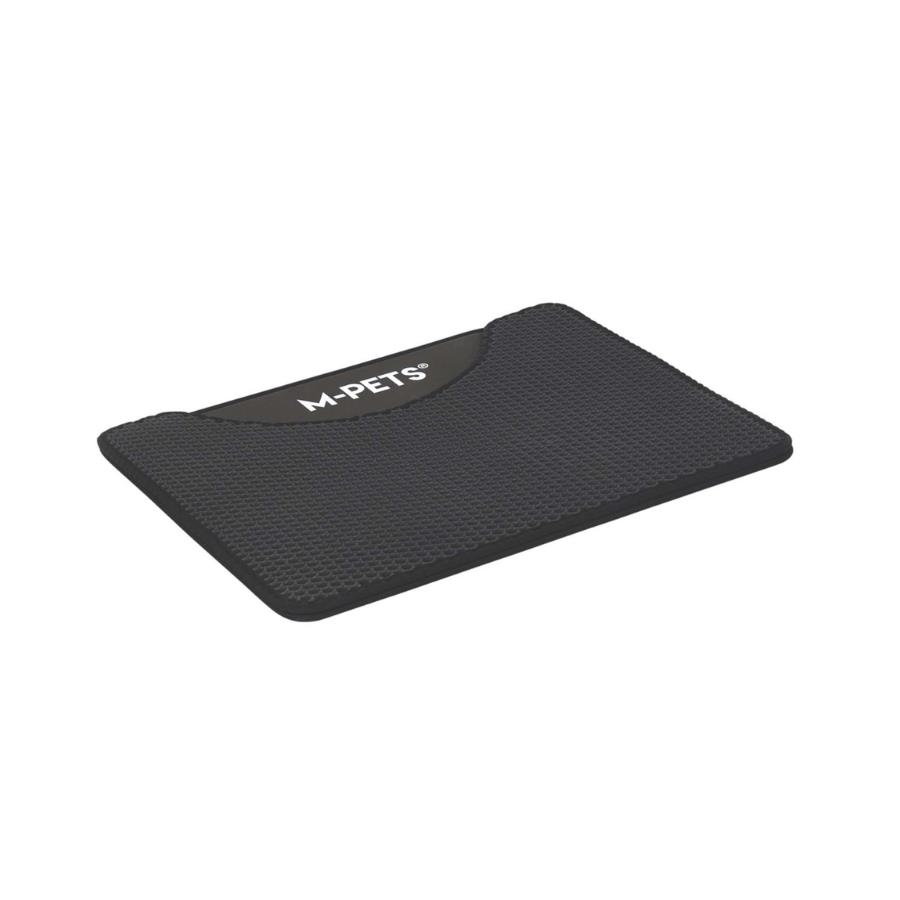 [20117903] M-Pets Duplex Elekli Siyah Kedi Kumu Paspası 60 x 45 Cm