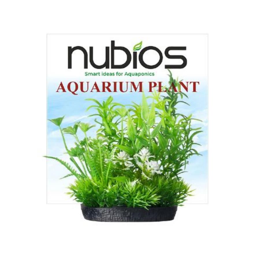 [630-Q404] Nubios Kare Tabanlı Plastik Bitki 10 Cm