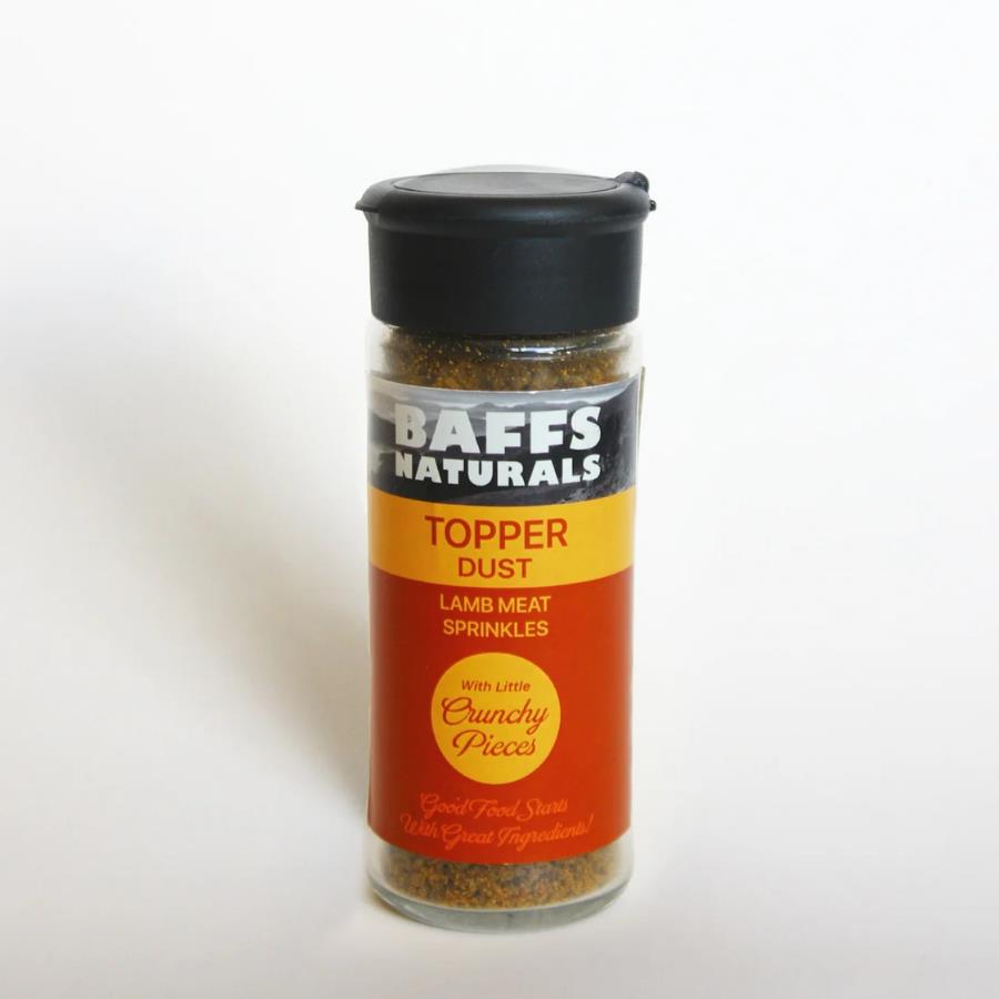 [8683229861724] Baffs Naturals Kuzu Eti Toz Topper Doğal Köpek Mama Takviyesi 100 Gr