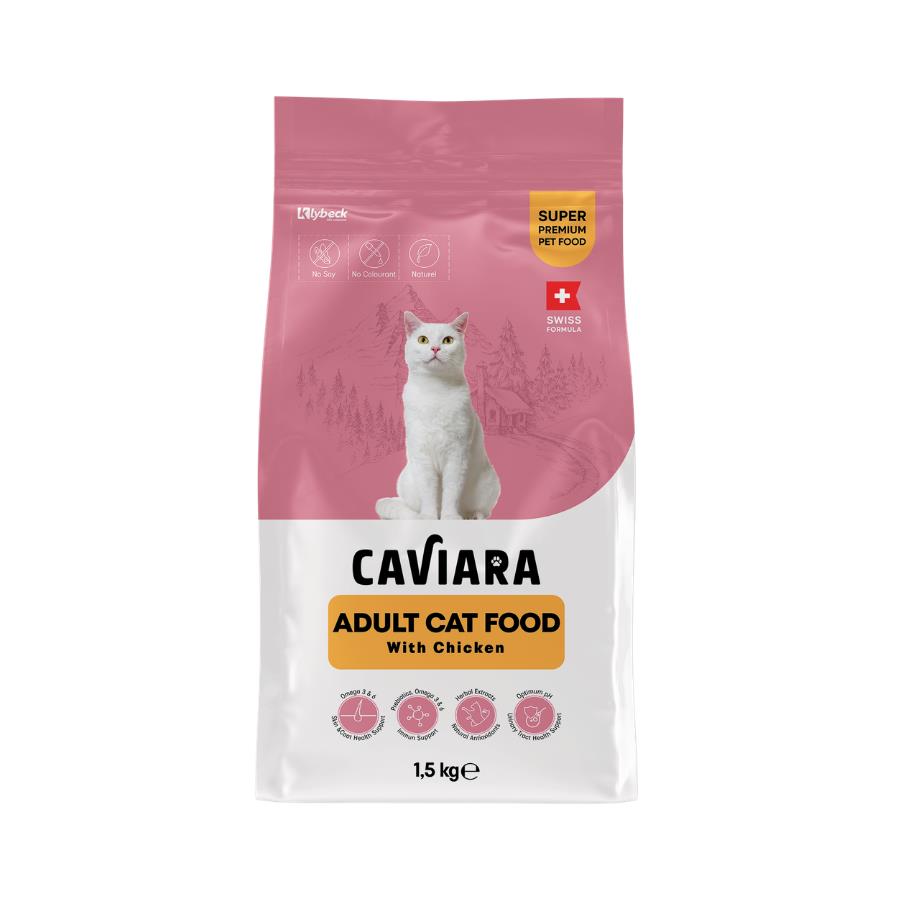 [KL-053] Caviara Tavuklu Yetişkin Kedi Maması (12 Kg)
