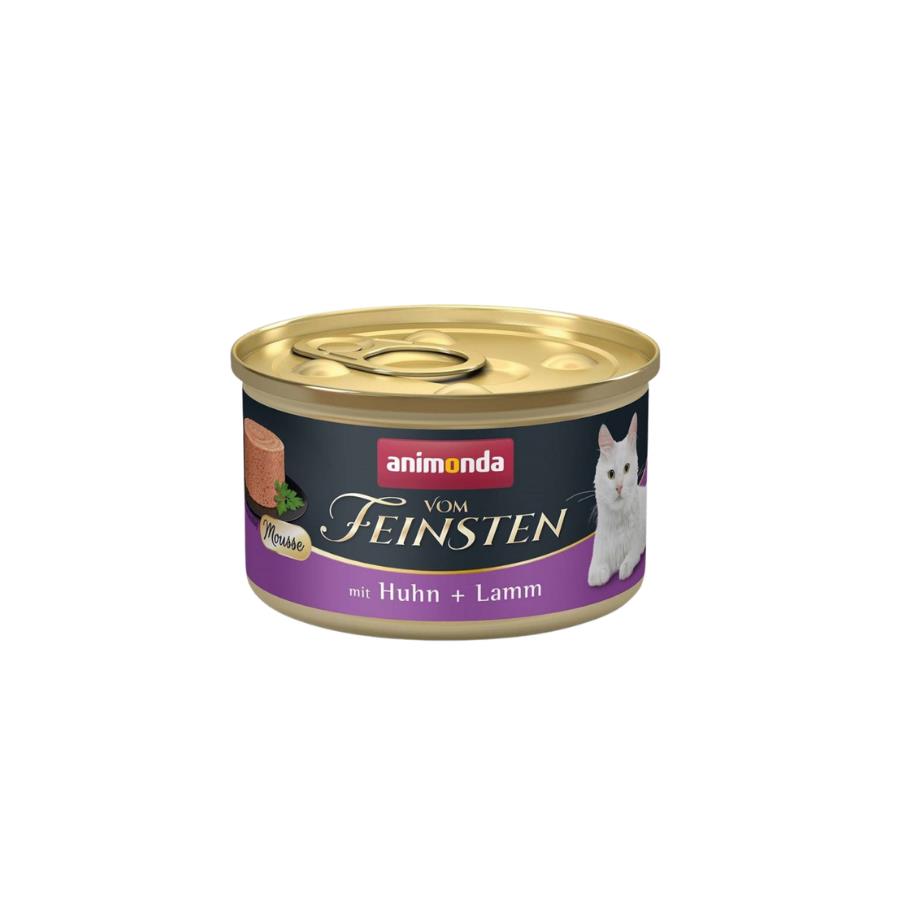 [200-083034] Animonda VomFeinsten Tavuklu ve Kuzulu Yetişkin Kedi Konservesi