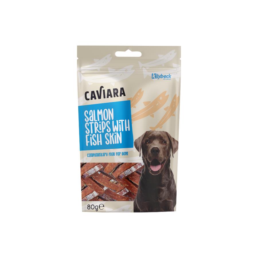 [KL-325] Caviara Kurutulmuş Balık Şeritleri Köpek Ödül Maması