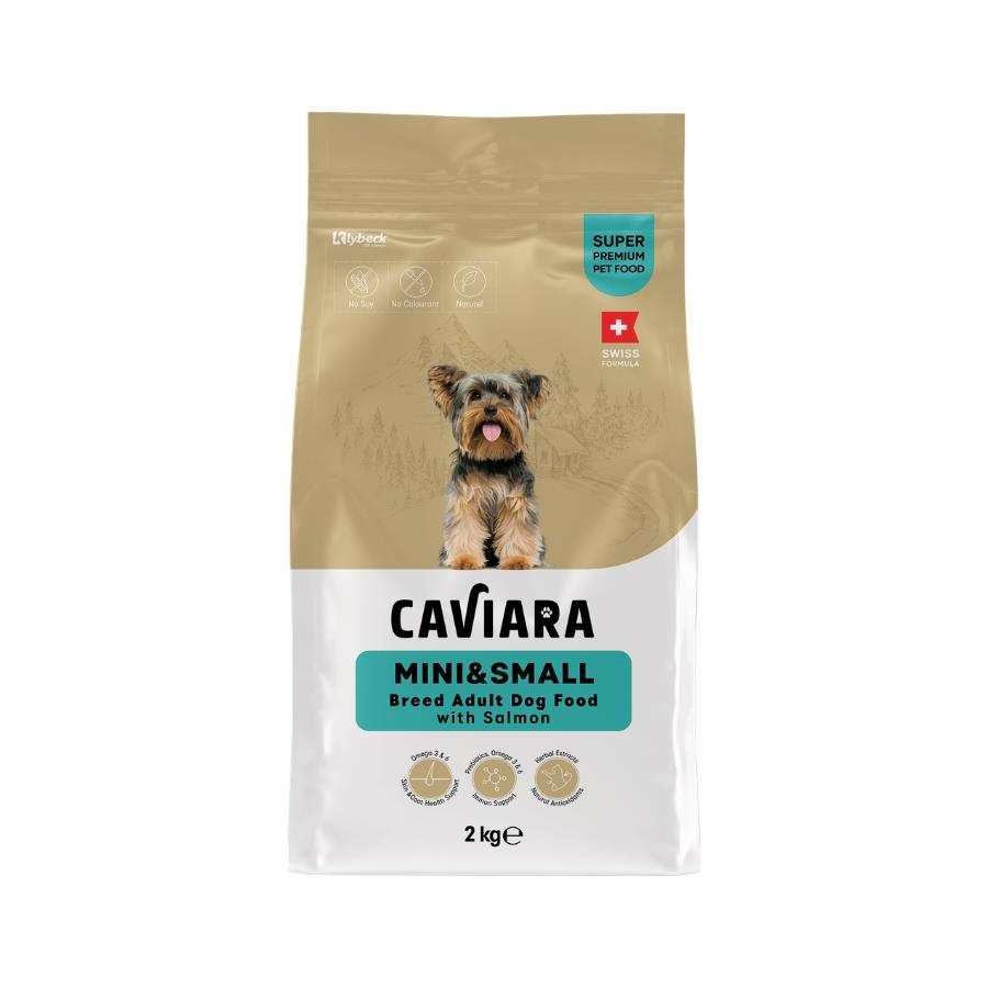 Caviara Somonlu Mini ve Küçük Irk Yetişkin Köpek Maması
