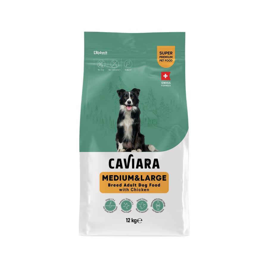 [KL-006] Caviara Tavuklu Orta ve Büyük Irk Yetişkin Köpek Maması