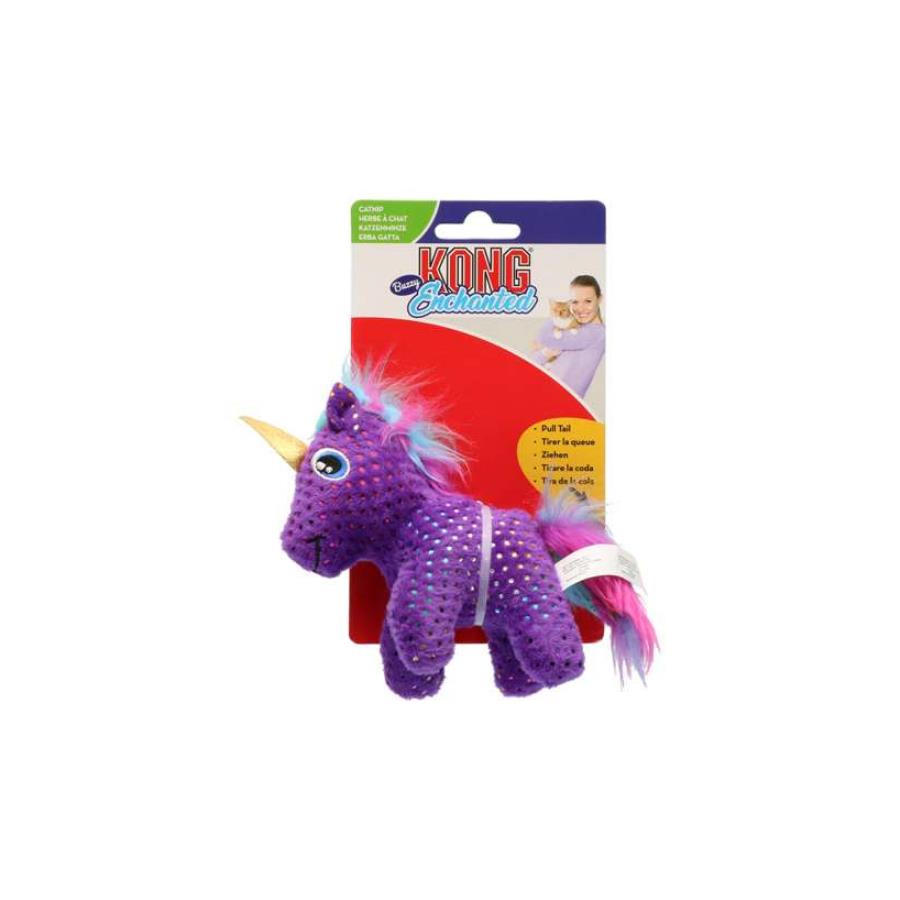 [390-CA81E] Kong Catnipli Unicorn Peluş Kedi Oyuncağı