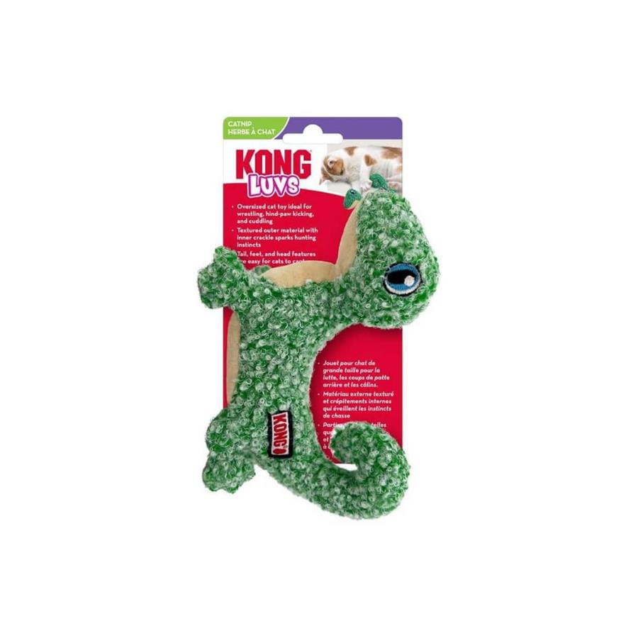 [390-CA116E] Kong Luvs Kertenkele Peluş Kedi Oyuncağı