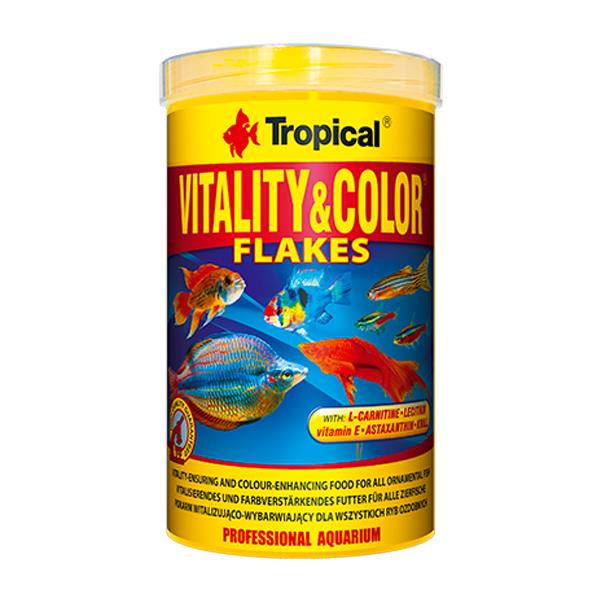 Tropical Vitality&Color Renk Arttırıcı Pul Balık Yemi