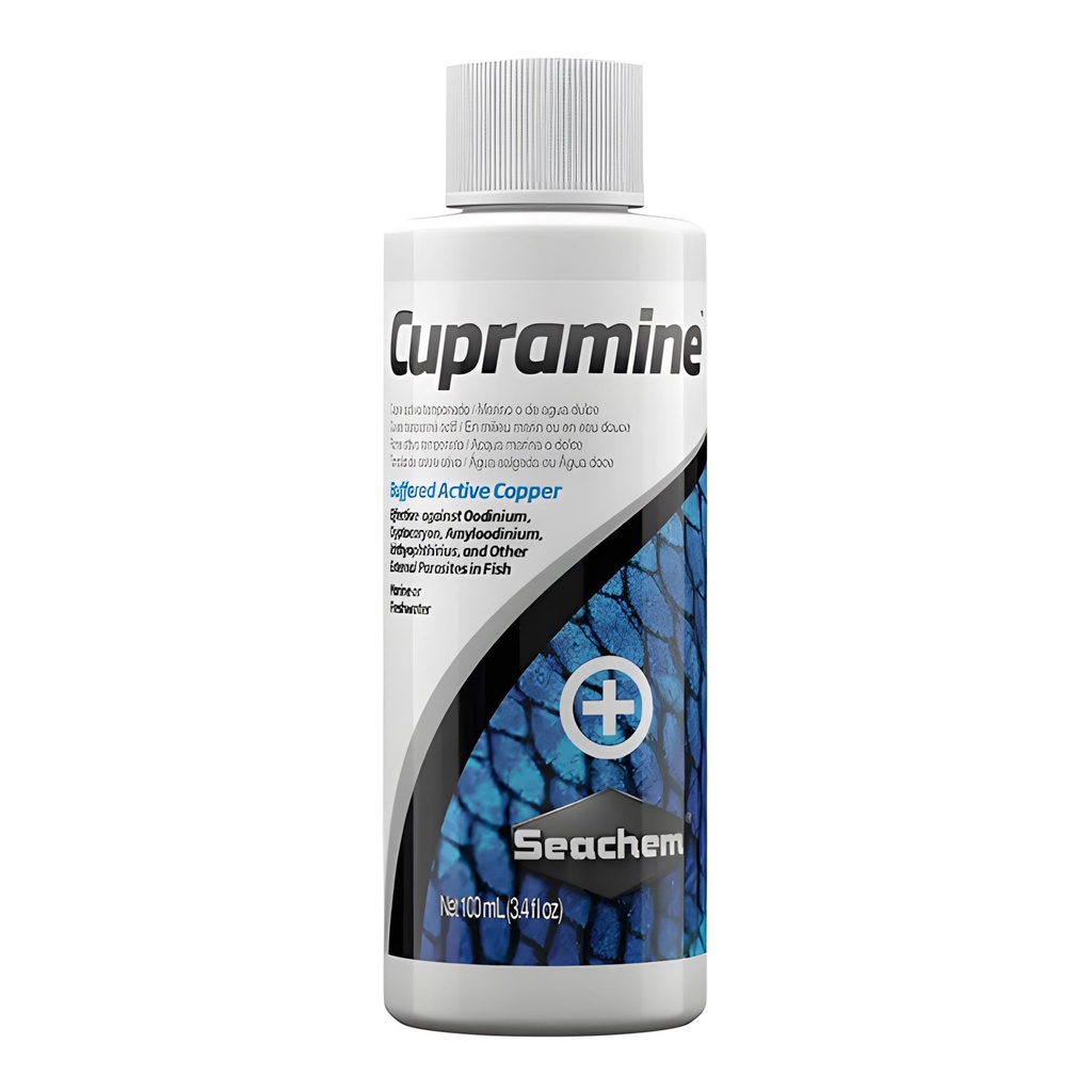 Seachem Cupramine Dış Parazit İlacı