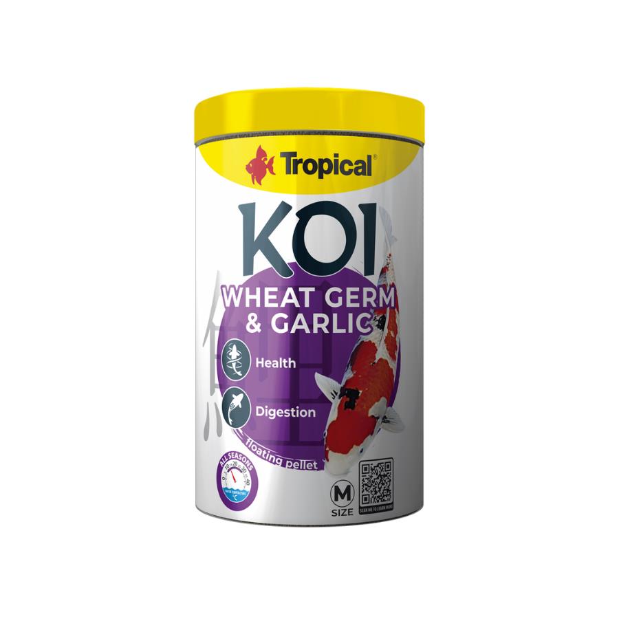 [45365] Tropical Koi Wheat Germ&Garlic Pellet Size M Koi Balığı Yemi