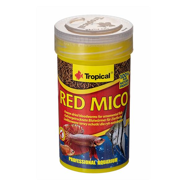 [1143] Tropical Red Mico Kurutulmuş Kurutulmuş Kan Kurdu