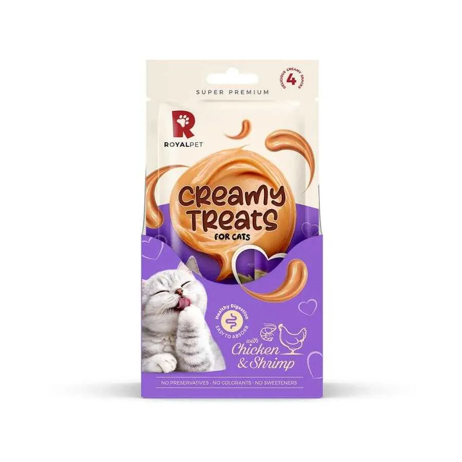 [8681465613695] Royalpet Tavuk ve Karidesli Kedi Kreması