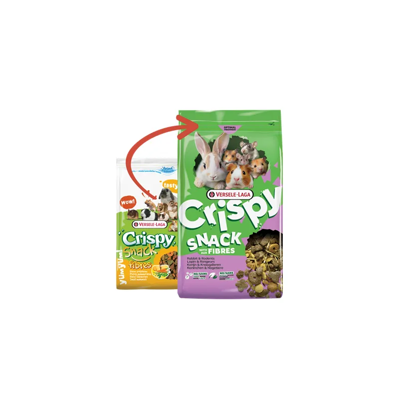 [810-461812] Versele Laga Crispy Snack Fıbres Kemirgen Yemi 550 Gr