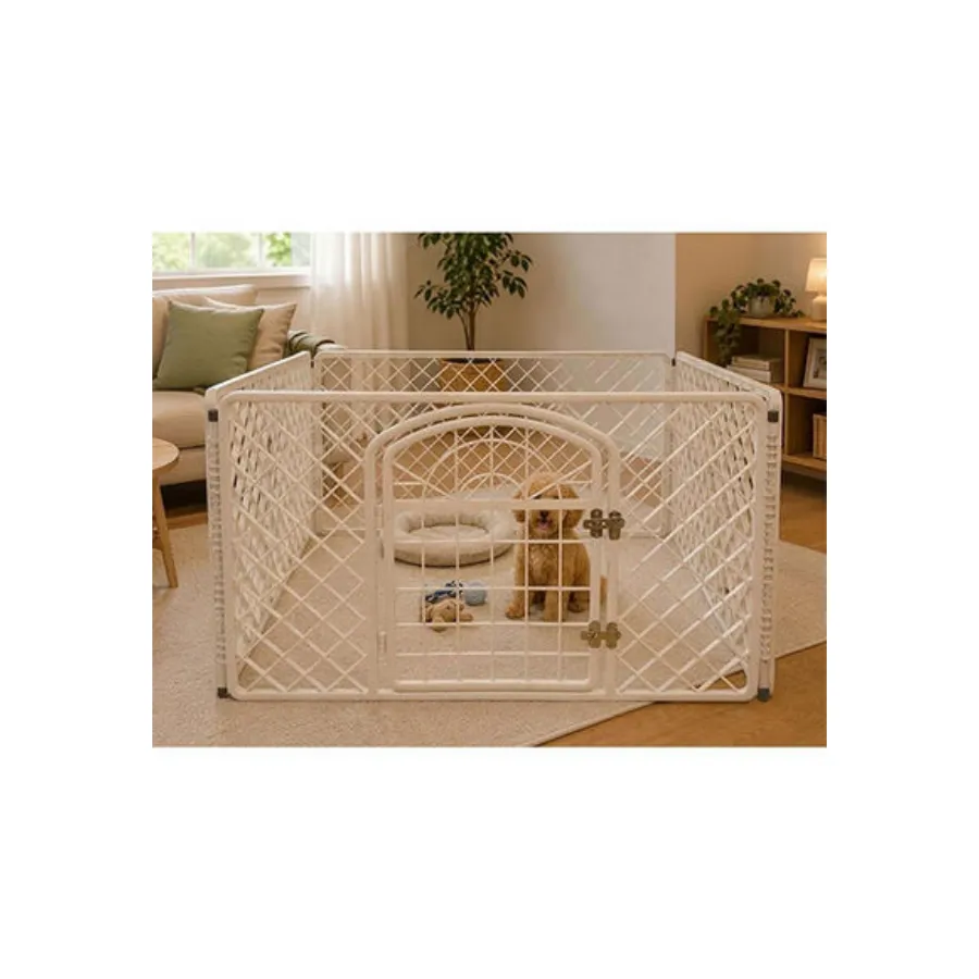 [ST07789] Pet Butik Köpek Oyun Bahçesi Çiti 4 lü Panel