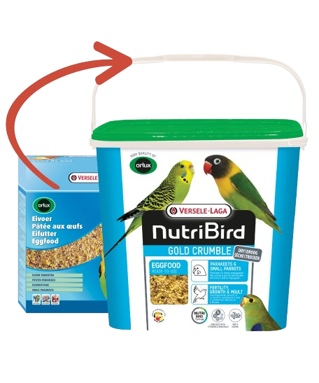[808-422375H] Versele Laga Nb Dry Eggfood Small Parakeets Kuru Yumurtalı Muhabbet Kuşu Yemi 4 KG