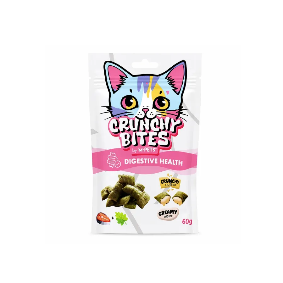 [29015999] M-Pets Crunchy Bites Dıgestıve Health Sindirim Destekleyici Kedi Ödülü 60 Gr