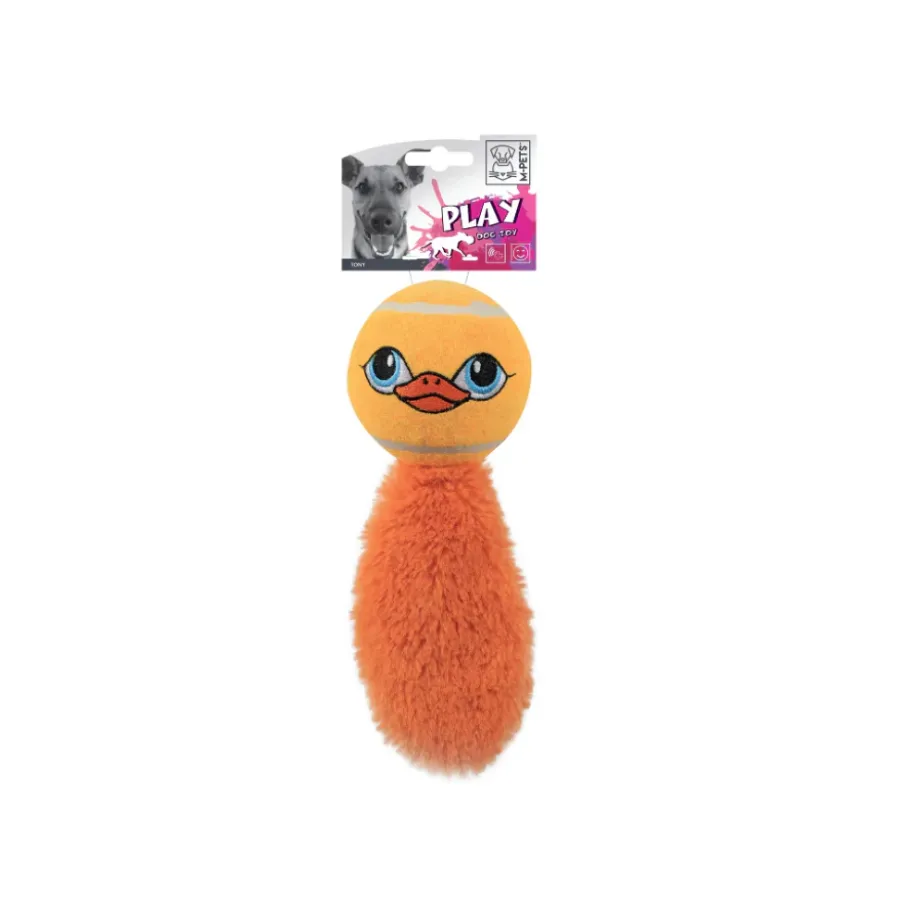 [10642699] M-Pets Tony Turuncu Peluş Köpek Oyuncağı