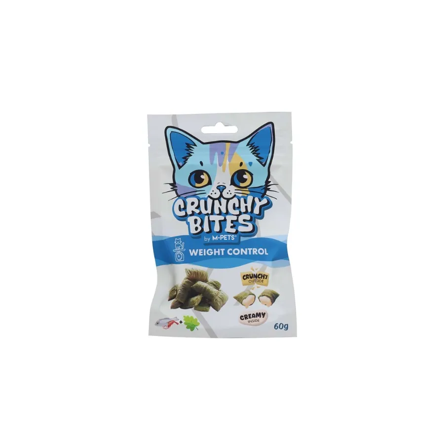 [29016399] M-Pets Crunchy Bites Weight Control Kilo Kontrolünü Destekleyen Kedi Ödülü 60 Gr