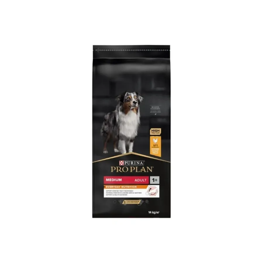 [13914697] Pro Plan Medium Adult Orta Irk Tavuklu Yetişkin Köpek Maması 14 Kg