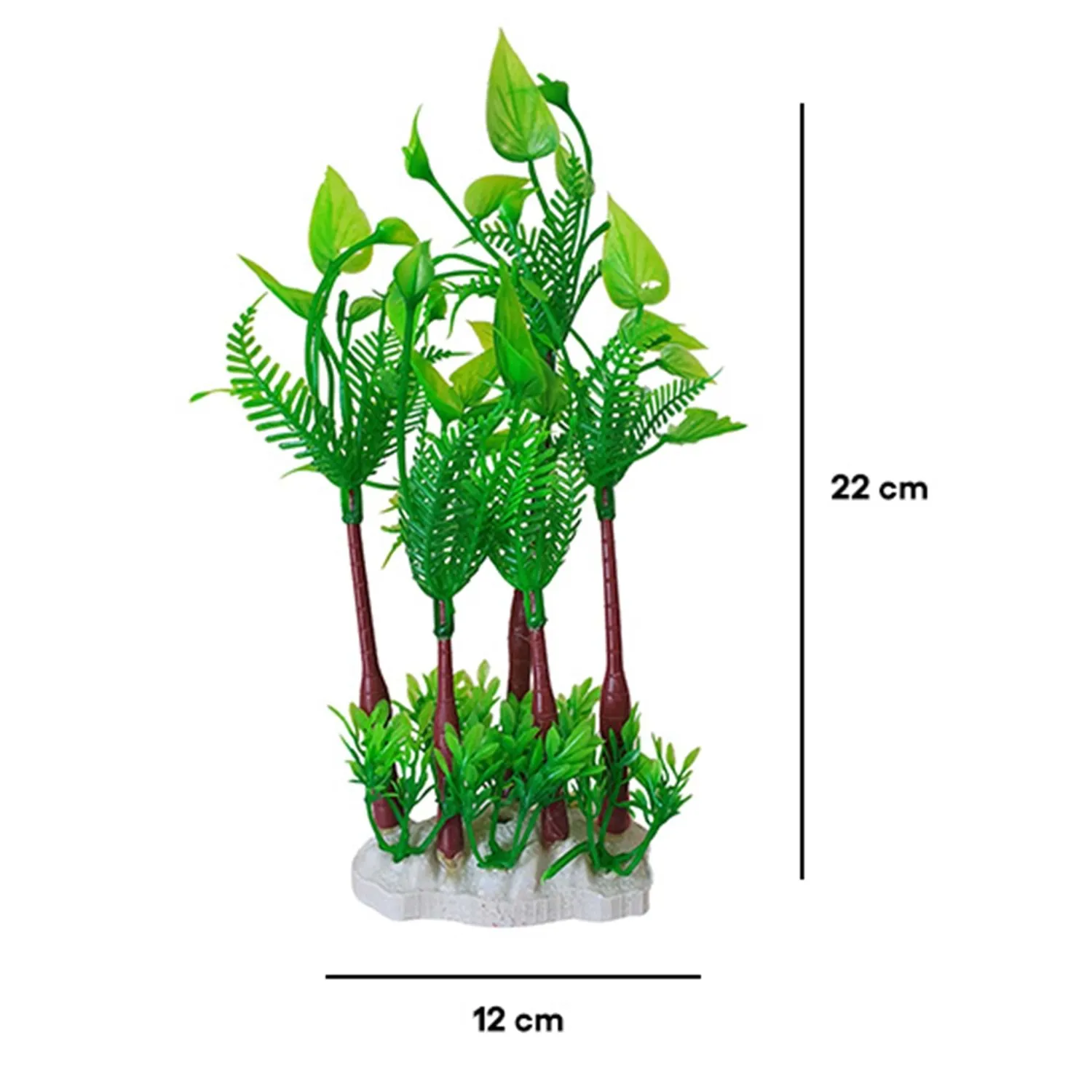 [BNS-3383] Bonisa Bns-3383 Plastik Akvaryum Dekoru 12 x 22 Cm