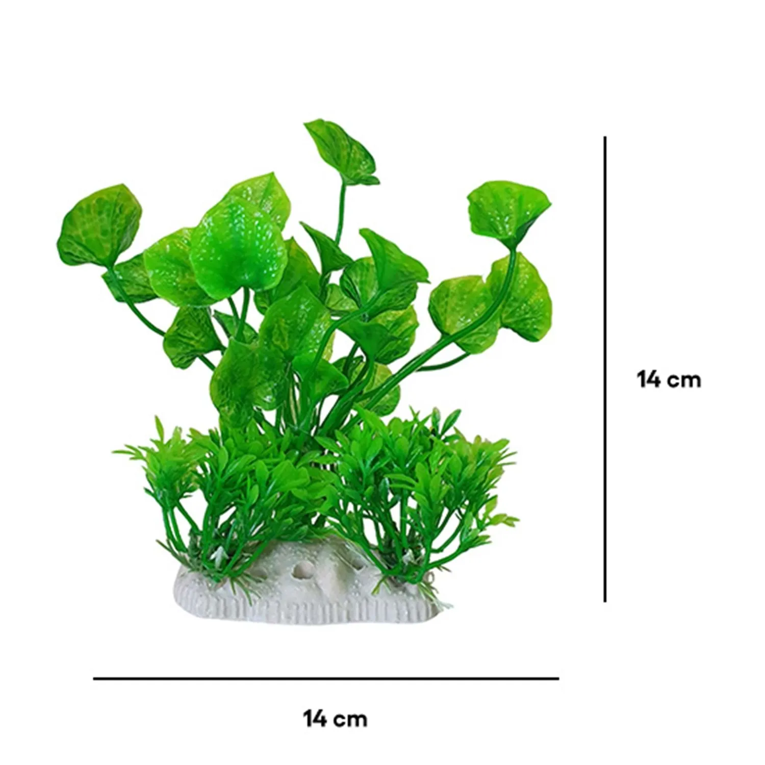 [BNS-3675] Bonisa Bns-3675 Plastik Akvaryum Dekoru 14 x 14 Cm