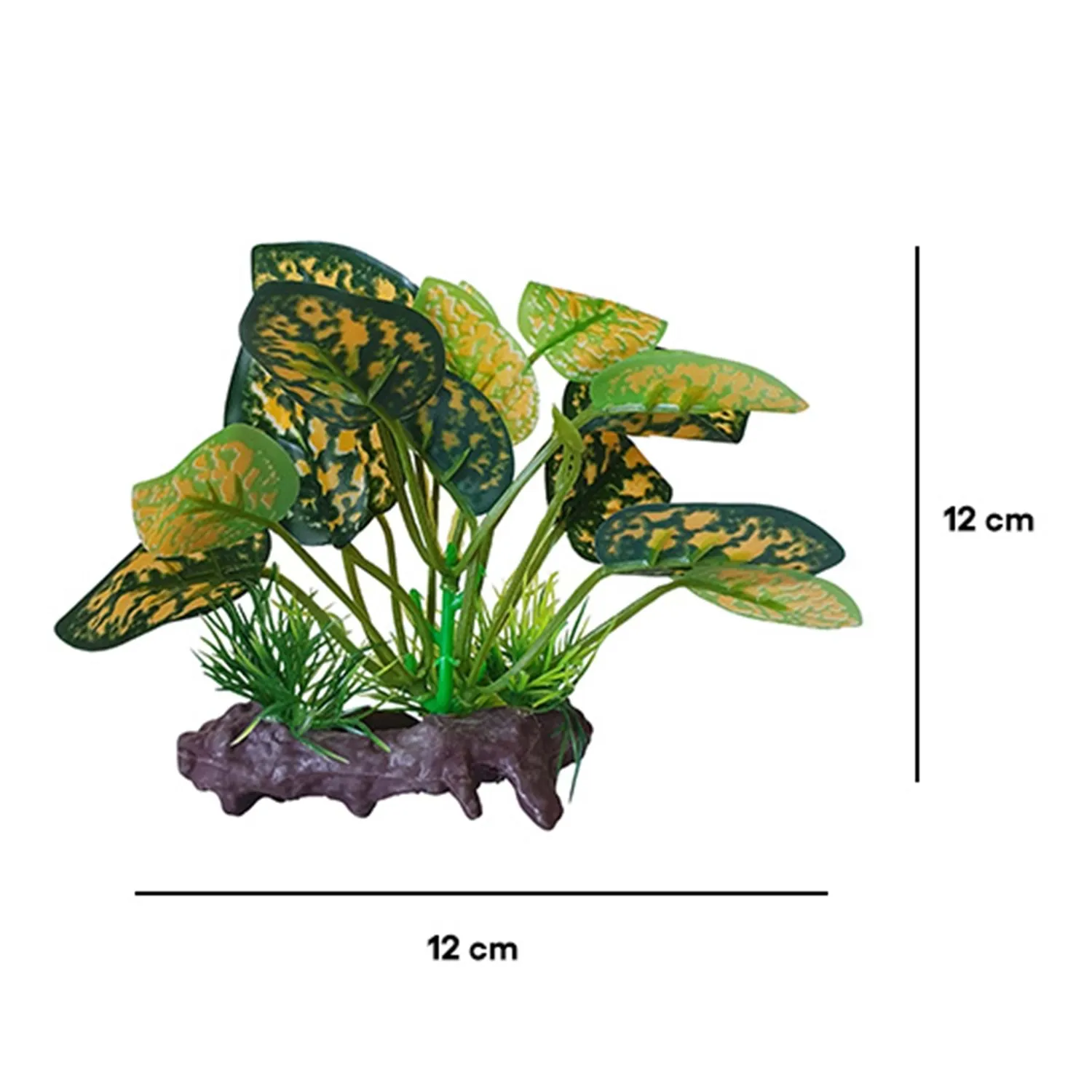 [BNS-3804] Bonisa Bns-3804 Plastik Akvaryum Bitkisi 12 x 12 Cm
