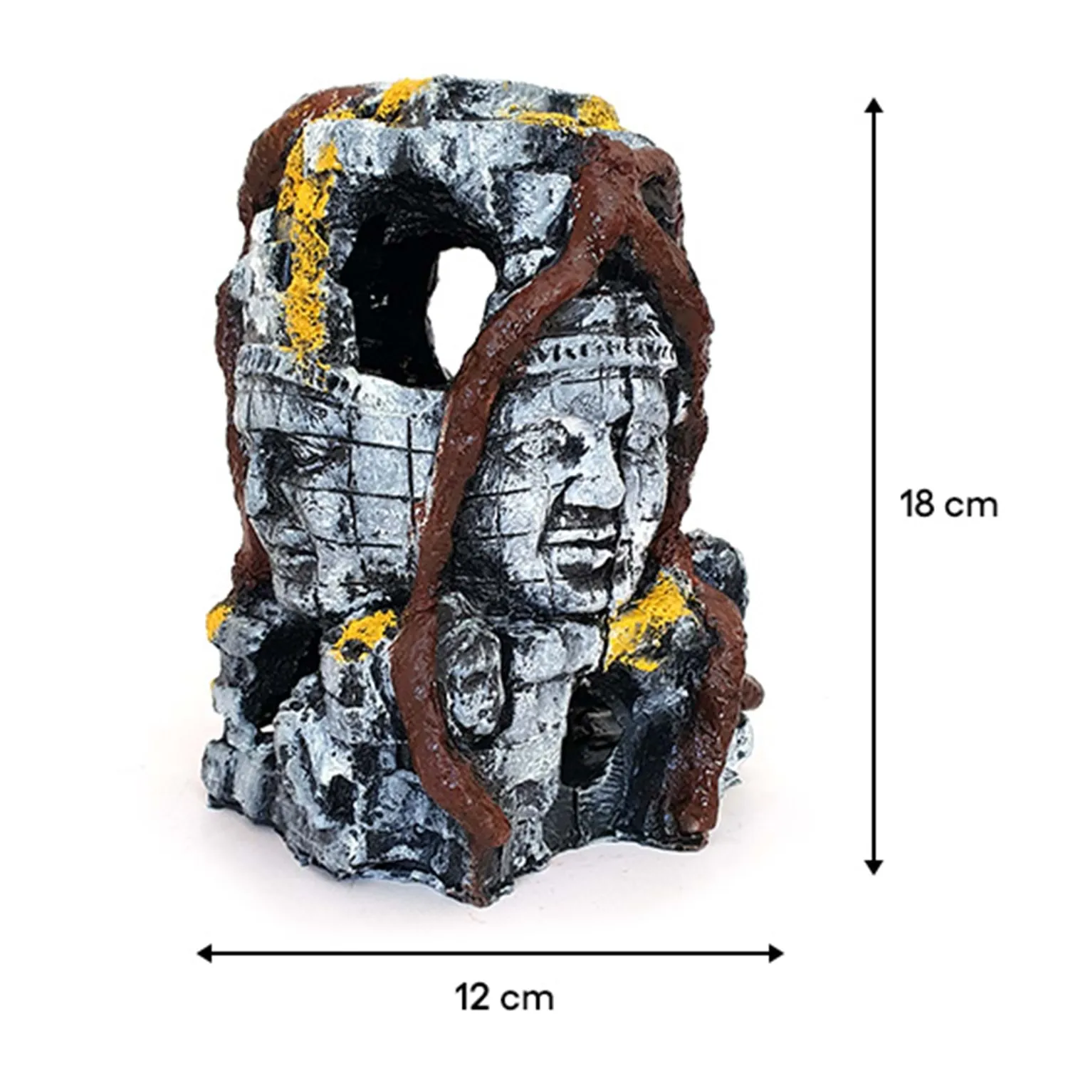 [131945] Bonisa Baskılı Dağ Akvaryum Dekoru 18 x 12 Cm