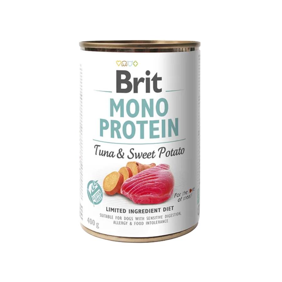 Brit Care Mono Protein Ton Balığı ve Tatlı Patatesli Yetişkin Köpek Konservesi 400 Gr