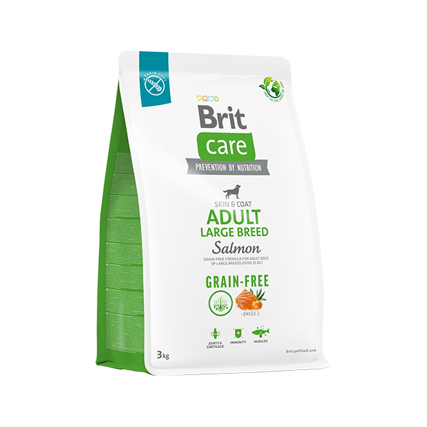 Brit Care Somonlu Büyük Irk Tahılsız Yetişkin Köpek Maması
