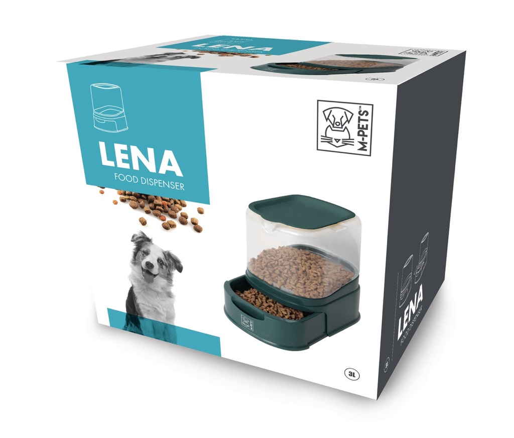 M-Pets Lena Çekmeceli Köpek Mama Kabı