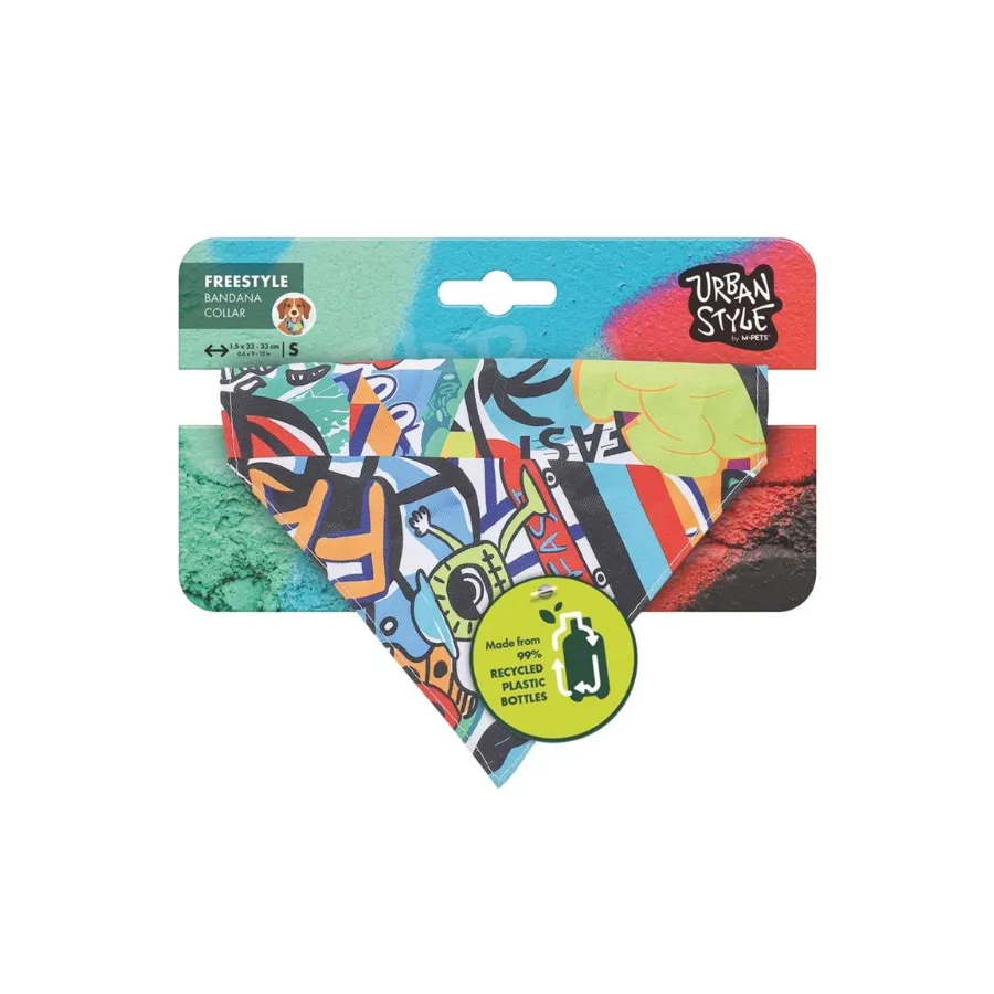 [10839699] M-Pets Urban Style Freestyle Köpek Bandanası S