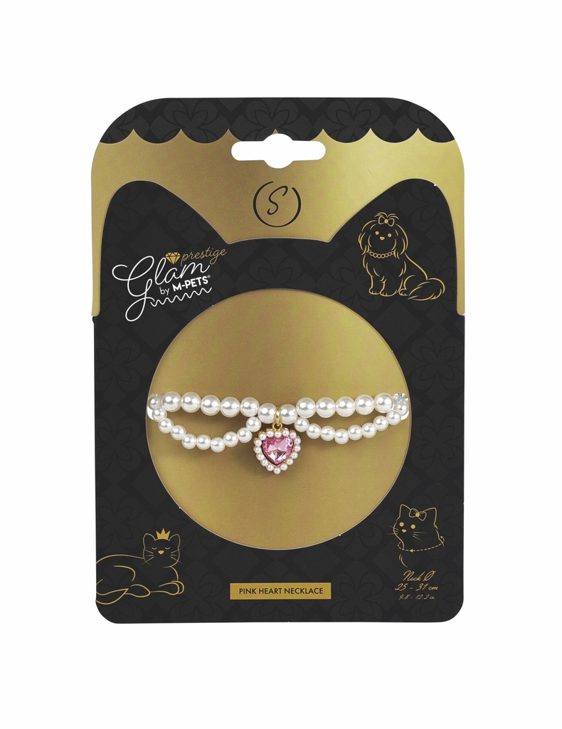 [60801799] M-Pets Glam Prestige Kalp Kolye