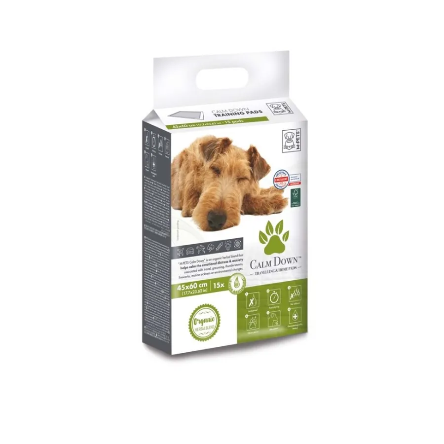 [10111401] M-Pets Sakinleştirici Köpek Çiş Eğitim Pedi 45x60 Cm 15 Adet