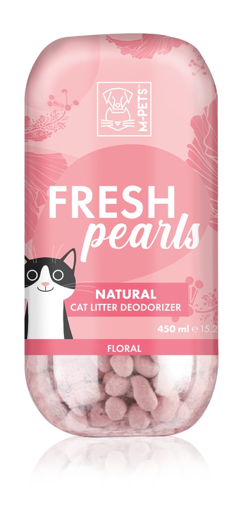 [20116607] M-Pets Fresh Pearls Çiçek Kokulu Kedi Kumu Deodorantı 450 Ml