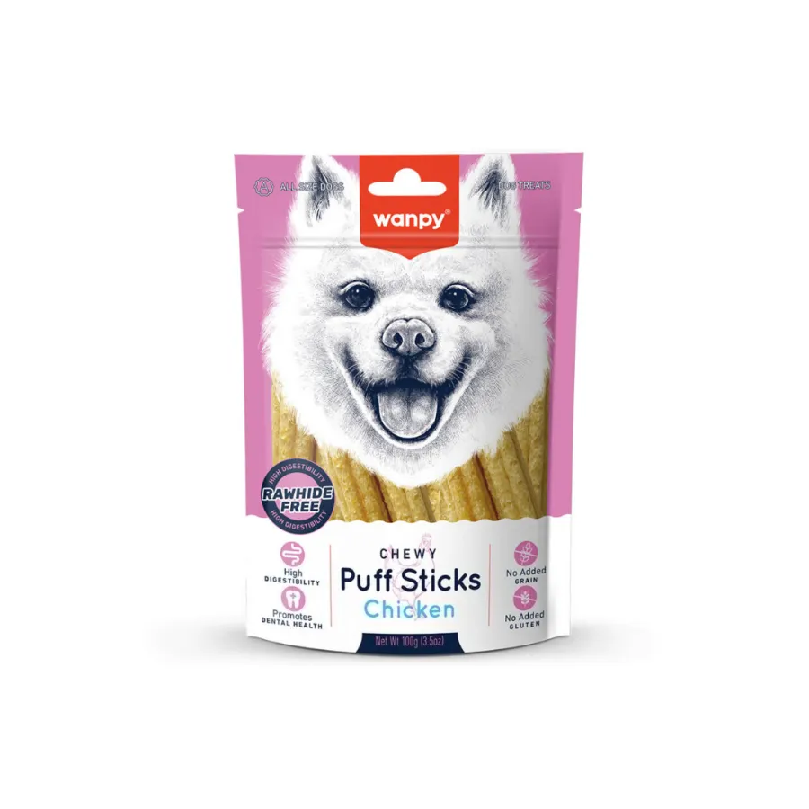 [PIWP-195] Wanpy Tahılsız Tavuklu Köpek Çiğneme Ödülü 100 Gr