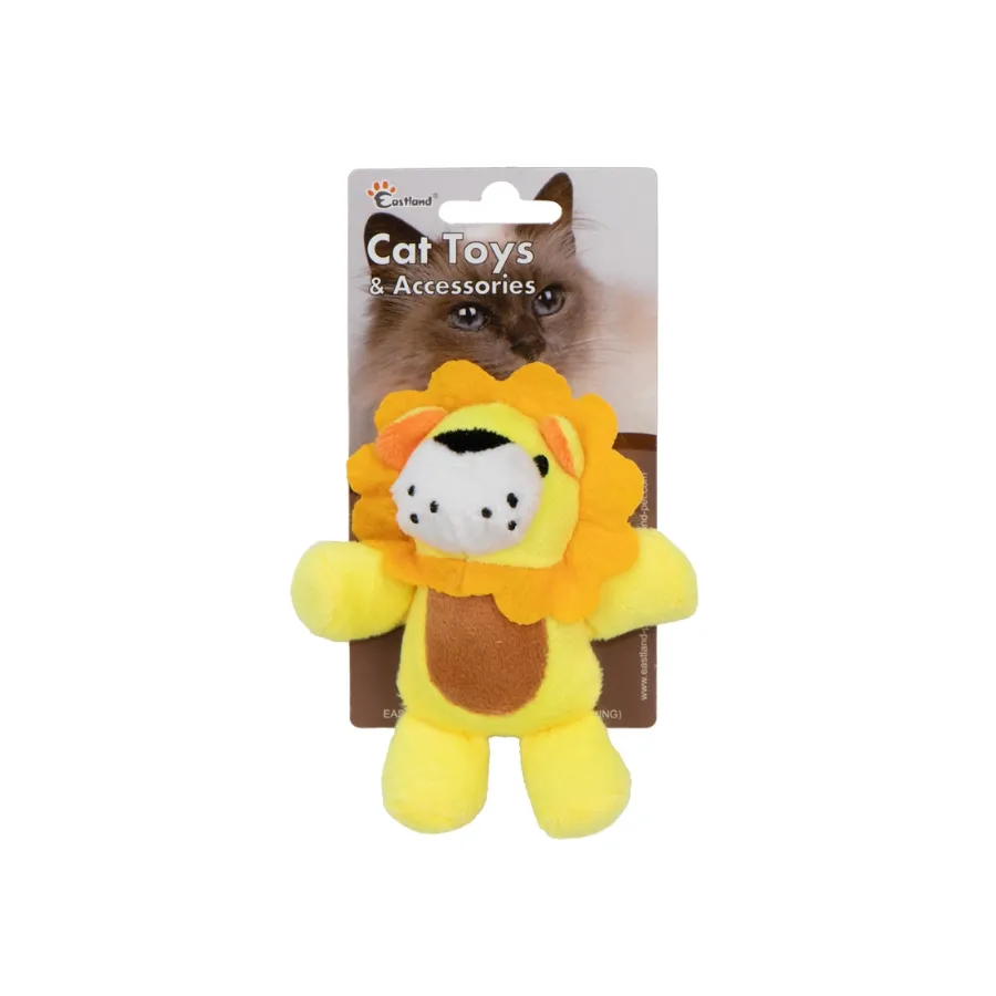 Eastland Catnipli Peluş Aslan Kedi Oyuncağı 12 Cm