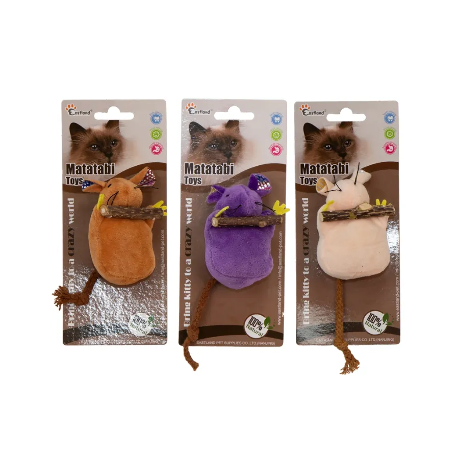 Eastland Matatabi Peluş Fare Kedi Oyuncağı 9.5 Cm