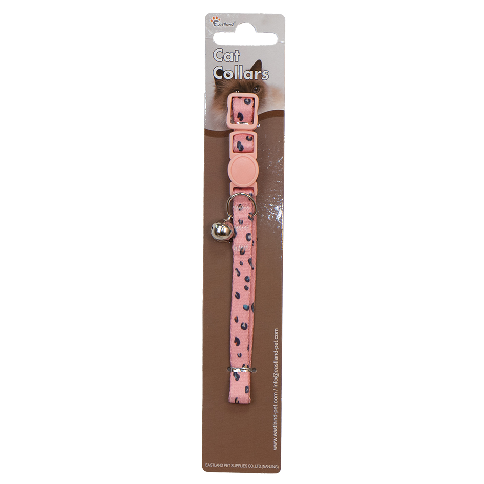 Eastland Klipsli Leopar Baskılı Kedi Tasması 22-30 Cm