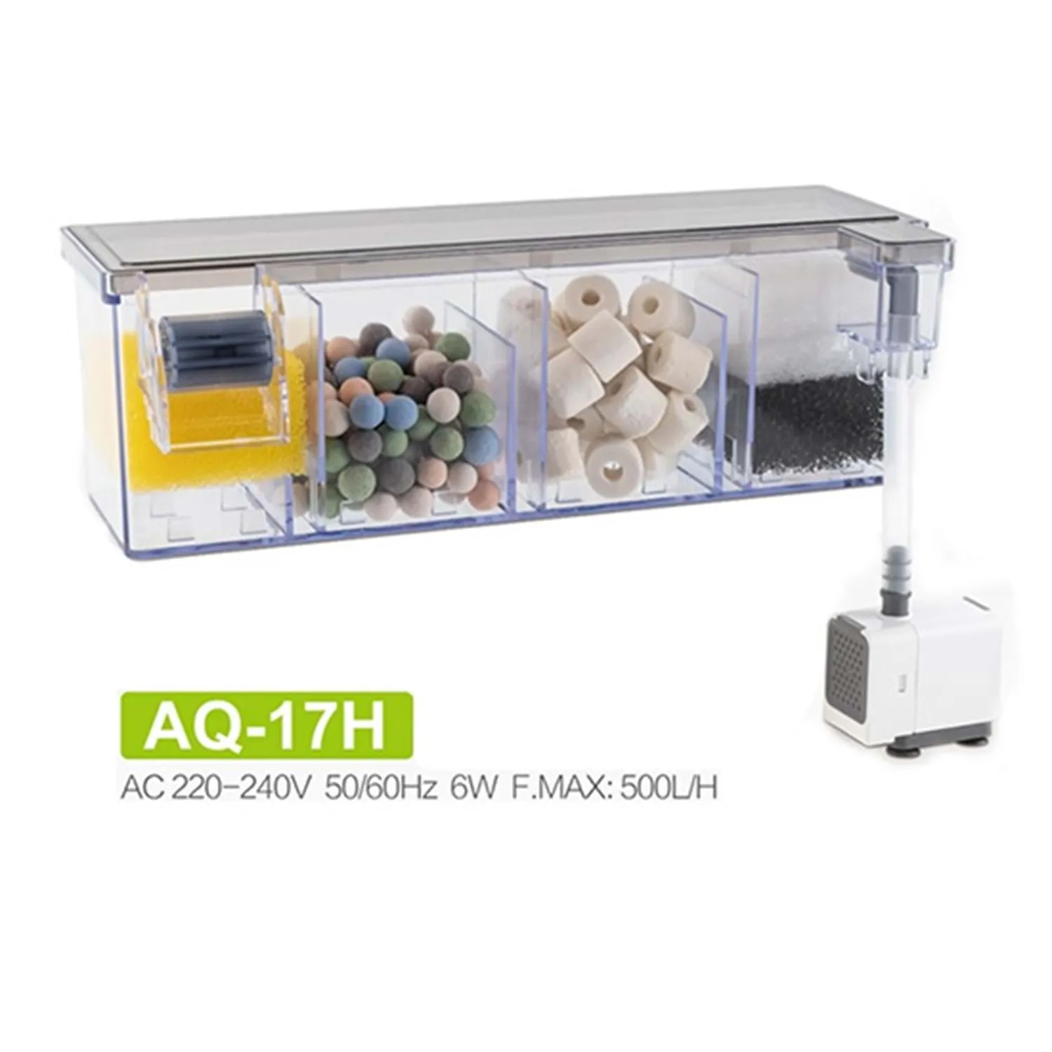[AQ-17h] Sobo AQ-17H Bioloji  Askı Filtre
