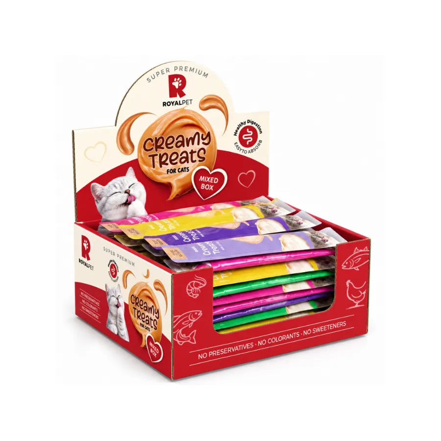 [8681465614050] Royalpet Karışık Çeşitli Kedi Kreması 14 Gr